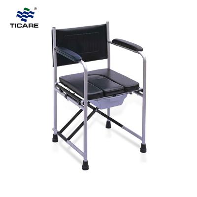 TC815 Raised Toilet Seat Commode Chair With Handles - TICARE HEALTH