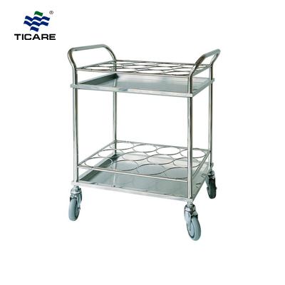 24 Bottles Stainless Steel Thermos Trolley - TICARE HEALTH
