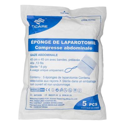 X-Ray Detectable Lap Sponge - TICARE HEALTH