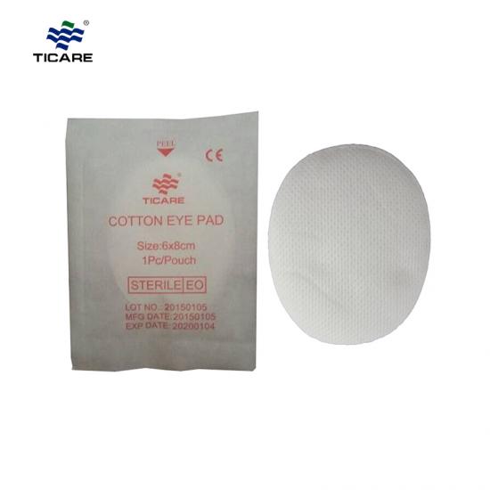 Eye Pad Oval – Sterile & Non-Sterile Cotton Eye Dressing | TICARE® Medical Supplier