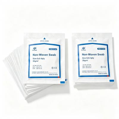 Ticare Non-woven Swabs 5x5