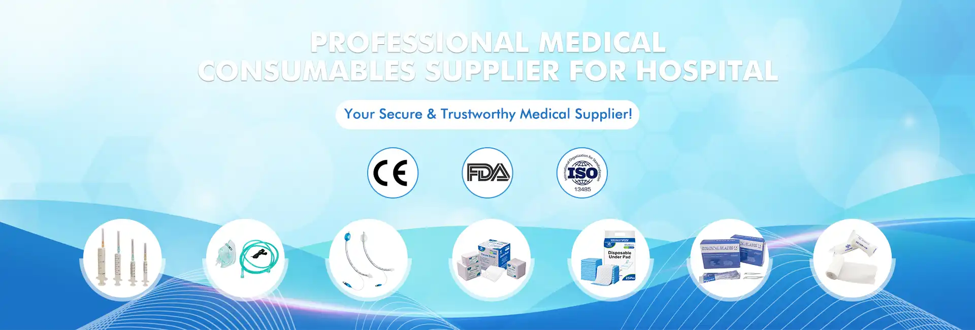 Professional Medical Consumables Supplier for Hospital