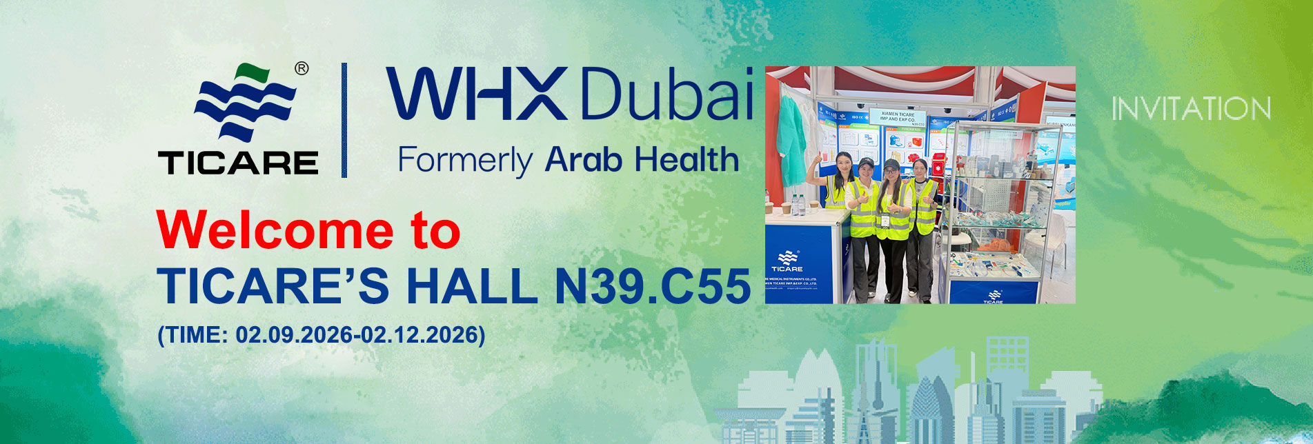 TICARE - WHX Dubai (Formerly Arab Health) 2026 Booth Information