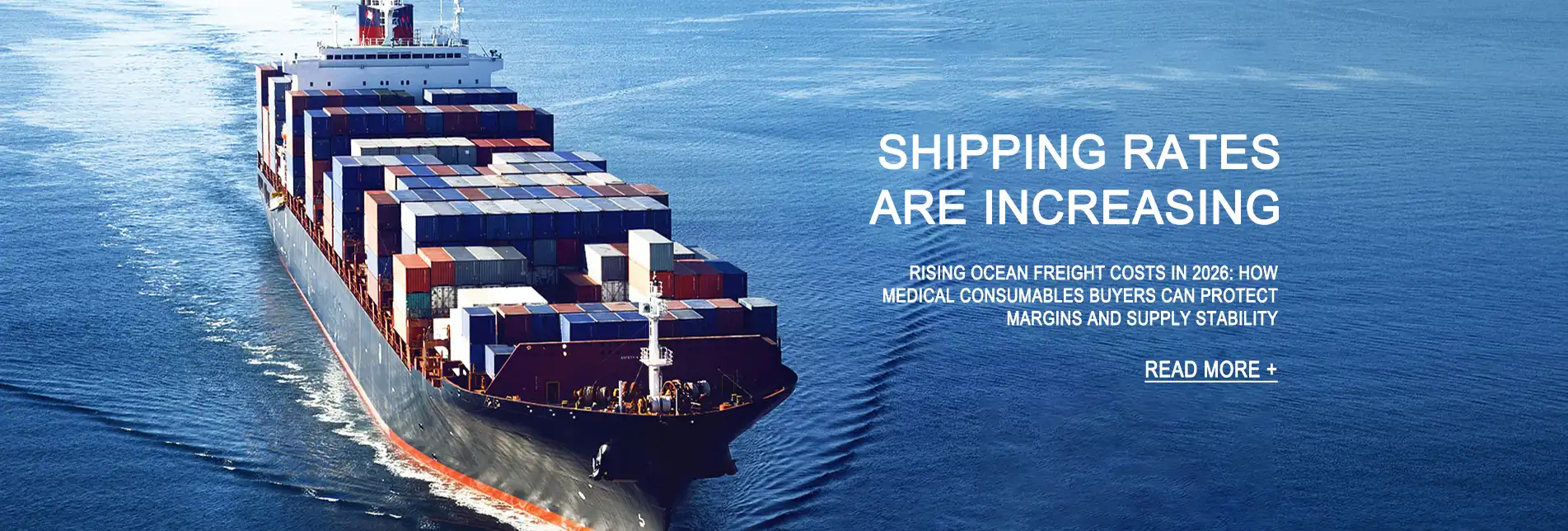 Rising Ocean Freight Costs in 2026: How Medical Consumables Buyers Can Protect Margins and Supply Stability