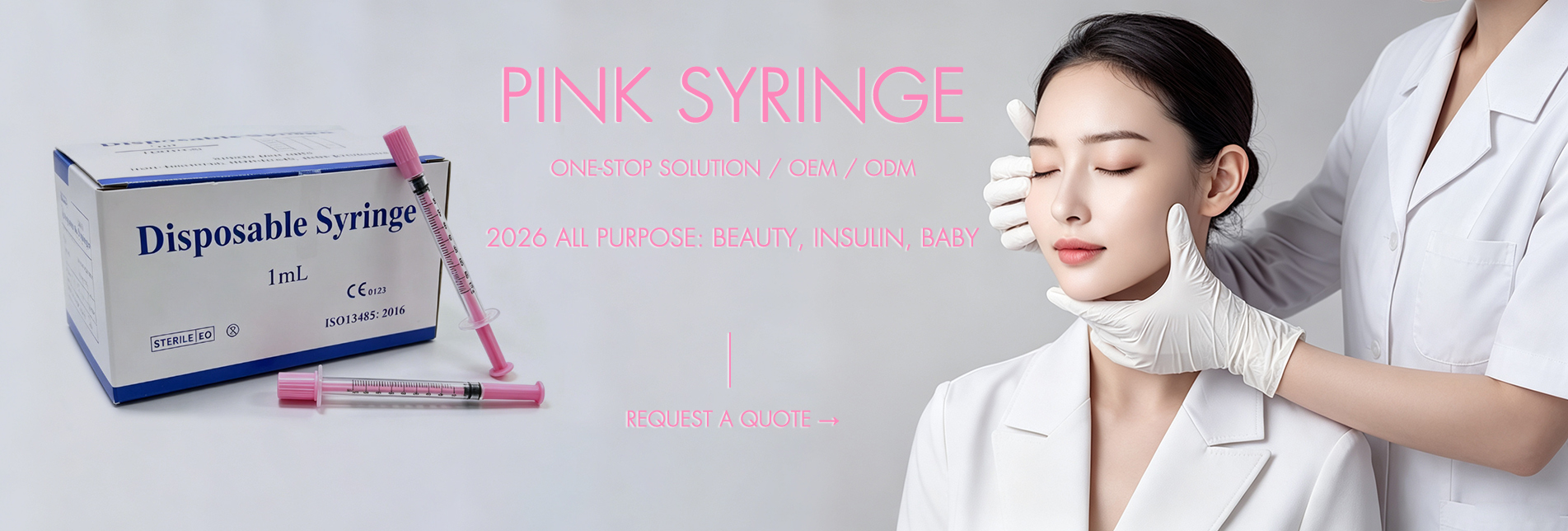 2026 New Product - Pink Syringes All Purpose: Beauty, Insulin, Baby