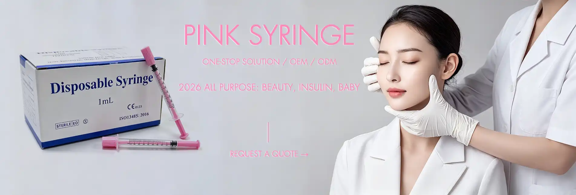 2026 New Product - Pink Syringes All Purpose: Beauty, Insulin, Baby